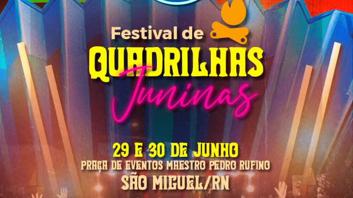 GOVERNO MUNICIPAL DIVULGA FESTIVAL DE QUADRILHAS JUNINAS PARA O 27º ARRAIÁ DO TIO KALIKA